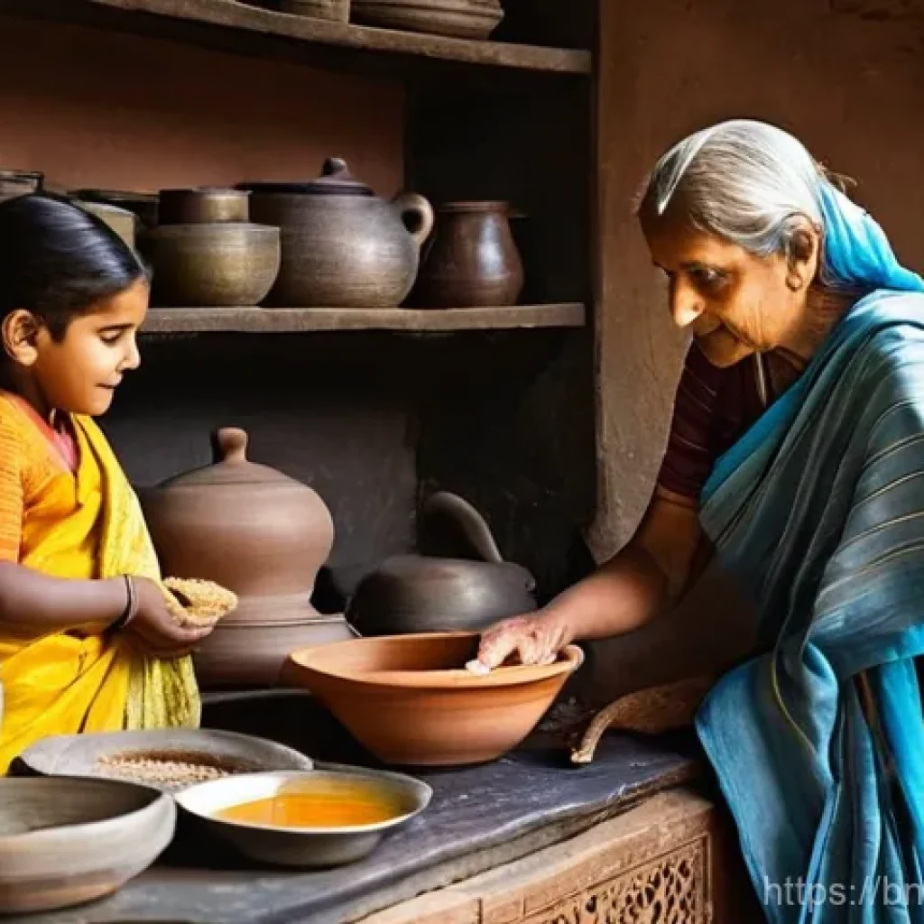 정체성 이론과 사회화 과정 - **Prompt:** A heartwarming scene of a young child, approximately 6 years old, wearing a simple, comf...